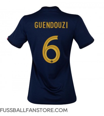 Frankreich Matteo Guendouzi #6 Replik Heimtrikot Damen WM 2022 Kurzarm
